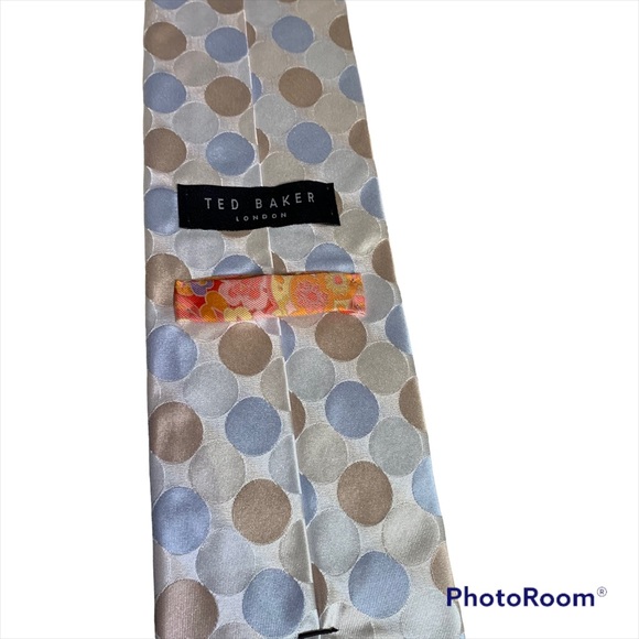 Ted Baker London Men's 100% Silk Tie - Picture 3 of 7